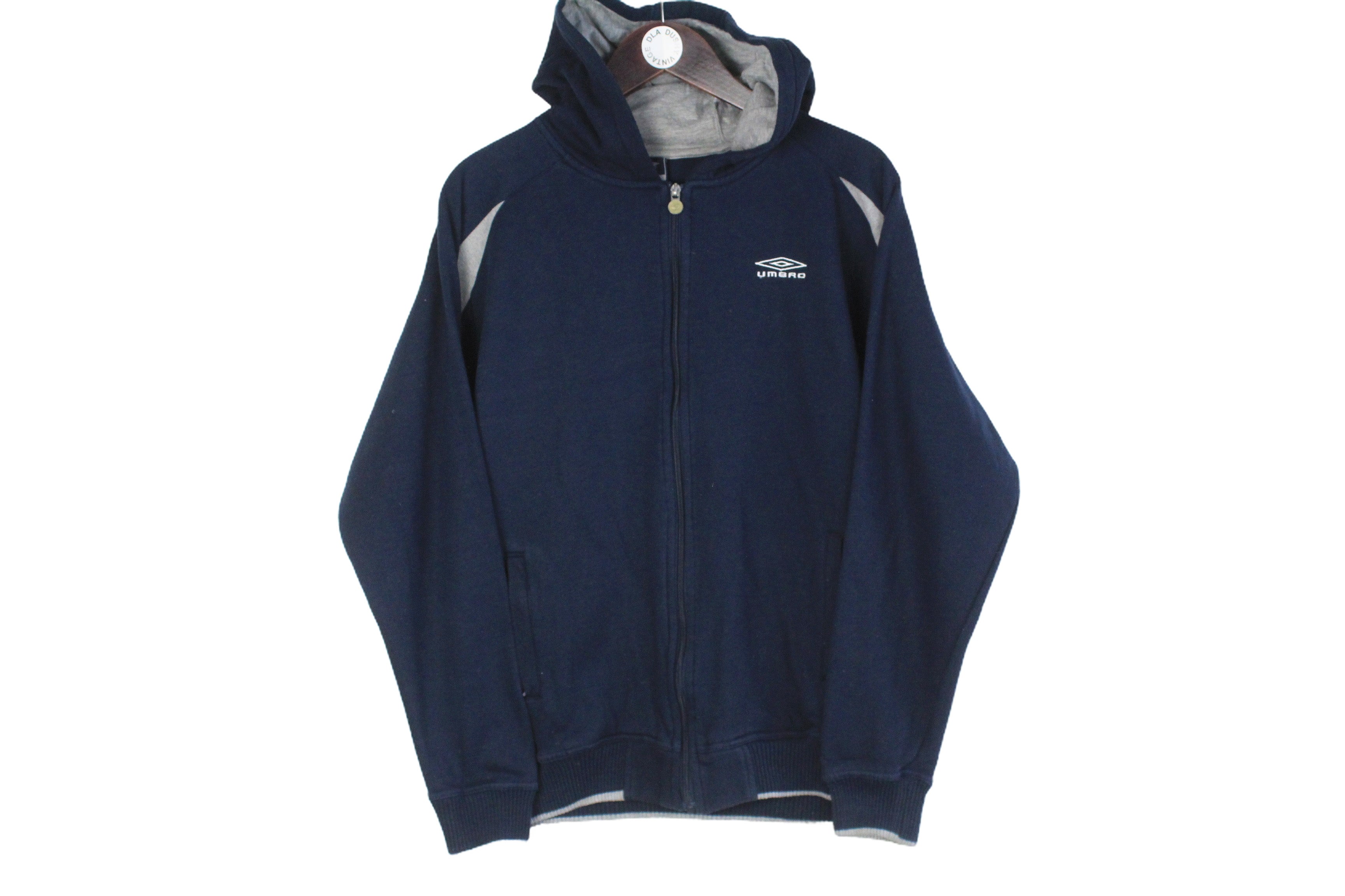 Vintage 00s Cotton Mix Navy Umbro Sweatshirt - Medium