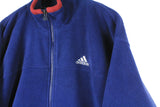 Vintage Adidas Fleece Full Zip XLarge