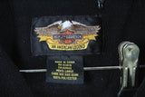 Vintage Harley Davidson Fleece 1/4 Zip XLarge