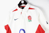 Vintage England Team Nike Rugby Shirt Large