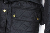 Vintage Barbour International Quilted Jacket Women's UK 12
