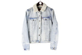 Vintage Levi's Sherpa Denim Jacket Women's Large
