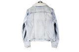 Vintage Levi's Sherpa Denim Jacket Women's Large