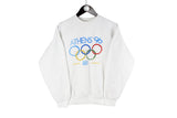 Vintage Olympic Games 1996 Athens Greece Team Sweatshirt Small