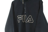 Vintage Fila Fleece 1/4 Zip Medium