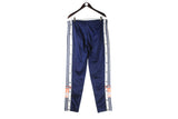 Vintage Adidas Snap Buttons Track Pants Small