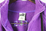 Vintage Puma Fleece 1/4 Zip Large