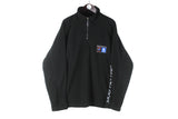 Vintage Peugeot Sport Fleece 1/4 Zip XLarge