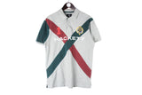Hackett Polo T-Shirt Large authentic casual big logo collared t-shirt