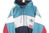Vintage Adidas Hoodie Full Zip Large