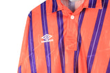 Vintage Umbro Long Sleeve Jersey T-Shirt Medium