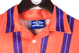 Vintage Umbro Long Sleeve Jersey T-Shirt Medium