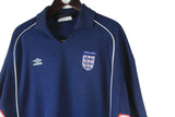 Vintage England Team Umbro Polo T-Shirt XLarge / XXLarge