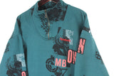 Vintage Reebok Sweatshirt 1/4 Zip Large