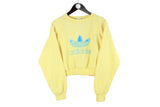 Vintage Adidas Cropped Sweatshirt Women’s Medium