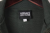 Vintage Versace Sweatshirt 1/4 Zip Women's Large
