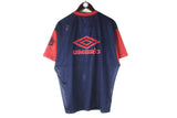 Vintage Umbro Mesh Jersey T-Shirt Medium