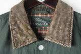 Vintage Jaguar Quilted Jacket Large