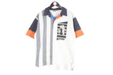 Vintage Reebok Polo T-Shirt Medium