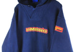 Vintage Umbro Fleece Hoodie Small Oversized