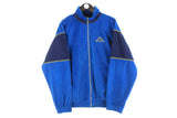 Vintage Kappa Track Jacket XLarge terry sport style Italia brand 90s retro football tennis classic windbreaker