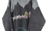 Vintage Arctic Dogs Sweater Medium