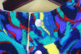 Vintage Fila Fleece Snap Buttons XLarge