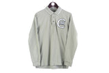 Vintage Cerruti Long Sleeve Polo T-Shirt Small