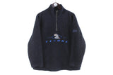 Vintage Disney Fleece Half Zip XSmall
