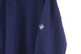 Vintage BMW Long Sleeve Polo T-Shirt Medium