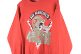 Vintage San Francisco 49ers Sweatshirt Women's Large