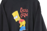 Vintage The Simpsons 1999 Sweatshirt Large