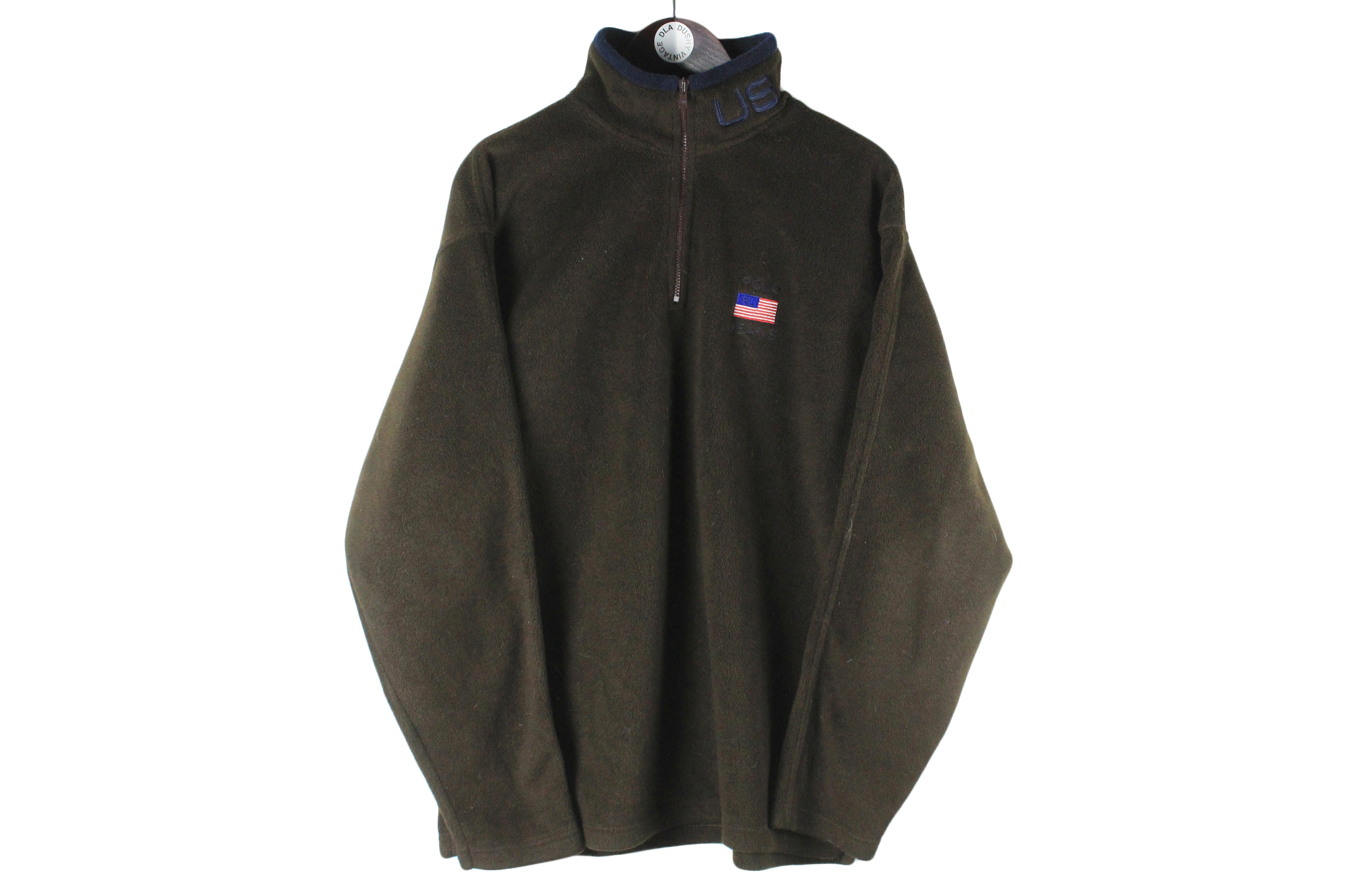 Vintage Polo by Ralph Lauren Fleece 1/4 Zip XLarge – dla dushy