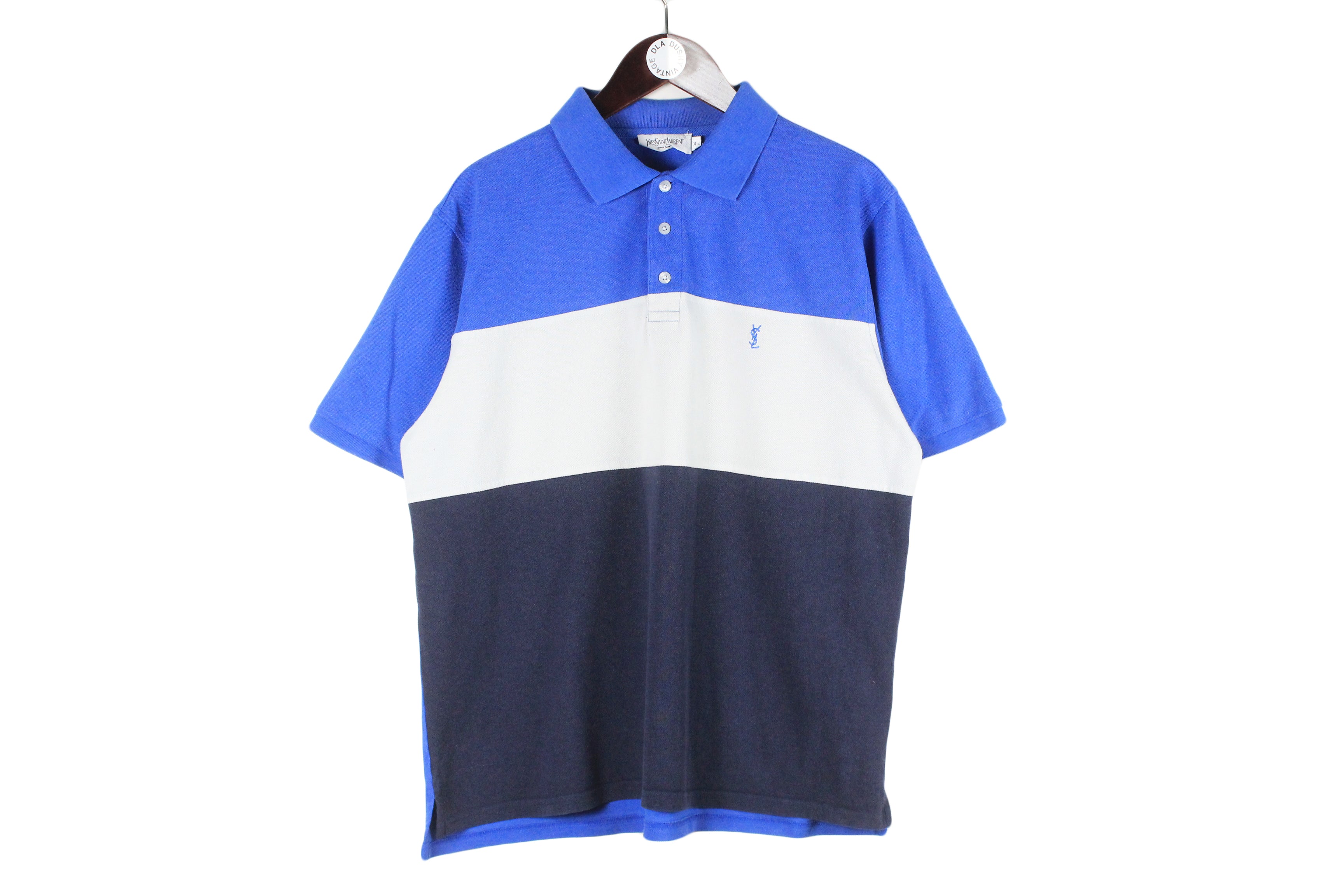 Yves Saint Laurent ラガーシャツ 破格 Vintage Yves Saint Laurent Polo T-Shirt XLarge – dla dushy