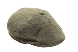 Vintage Harris Tweed Newsboy Cap