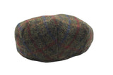 Vintage Harris Tweed Newsboy Cap