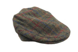 Vintage Harris Tweed Newsboy Cap