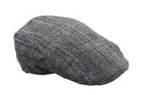 Vintage Harris Tweed Newsboy Cap