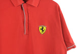 Vintage Ferrari Polo T-Shirt XLarge