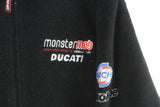 Vintage Ducati Fleece Full Zip Medium
