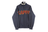 Vintage Kappa Sweatshirt 1/4 Zip Large