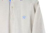 Vintage Paul & Shark Long Sleeve Polo T-Shirt Medium