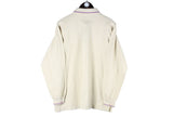 Vintage Paul & Shark Long Sleeve Polo T-Shirt Medium