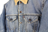Vintage Levi’s Sherpa Denim Jacket Small / Medium
