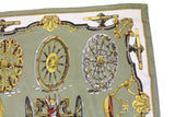 Vintage Hermes "Roues de Canon" by Caty Latham Scarf