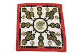 Vintage Hermes Cuivreries by F. de La Perriere Scarf