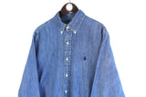 Vintage Polo by Ralph Lauren Denim Shirt Medium / Large