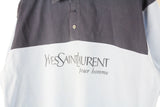 Vintage Yves Saint Laurent Polo T-Shirt Medium Oversized