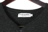Vintage Yves Saint Laurent Long Sleeve T-Shirt Henley Medium