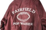 Vintage Fairfield Pop Warner Bomber Jacket Medium